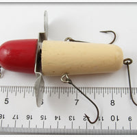 Ans B Decker White Red Head Bass Bait In Box