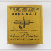 Ans B Decker White Red Head Bass Bait In Box