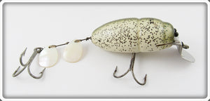 Vintage Creek Chub Silver Flash Beetle Lure 3818 Special