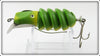 Zink Artificial Bait Co Green Screwtail In Box