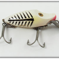 Heddon Pearl & Black Shore Midget River Runt 9010XBP Lure 