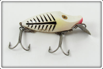 Heddon Pearl & Black Shore Midget River Runt 9010XBP Lure 
