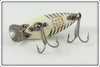 Heddon Pearl & Black Shore Midget River Runt