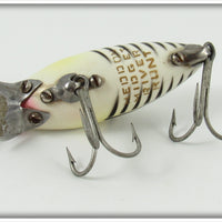 Heddon Pearl & Black Shore Midget River Runt