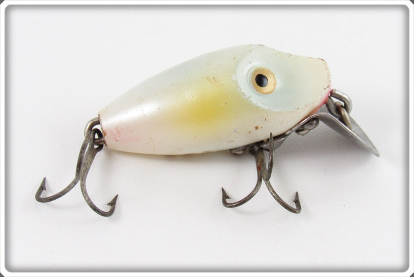 Vintage Heddon Pearl Midgit Digit Lure 9020 BP 