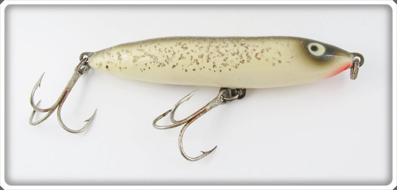 Vintage Heddon Silver Flitter Zara Spook Lure 9250 SS 