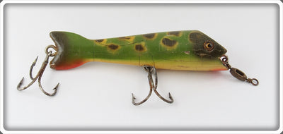 Vintage Shakespeare Frog Spot Plopper Lure 6511