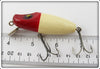 Paw Paw Lucky Lures Red & White River Runt Type In Box