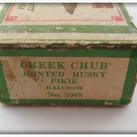 Creek Chub Rainbow Jointed Husky Pikie In Box