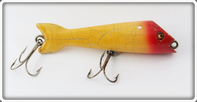 Vintage Shakespeare Red & White Plopper Lure 6511