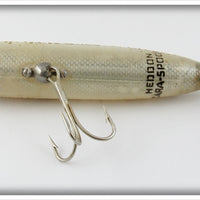 Heddon Silver Flitter Gold Eyes Zara Spook