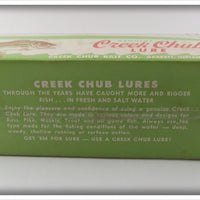 Creek Chub Silver Flash Striper Pikie In Box
