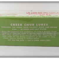 Creek Chub Blue Flash Snook Pikie In Box 3434