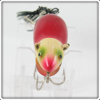 Paw Paw Red Body White Head Mouse