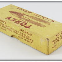 Northern Tackle Co Red Bucktail Porky In Box