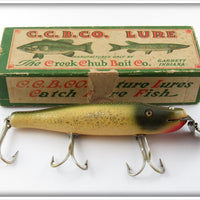 Vintage Creek Chub Silver Flash Pikie Lure In Box 718