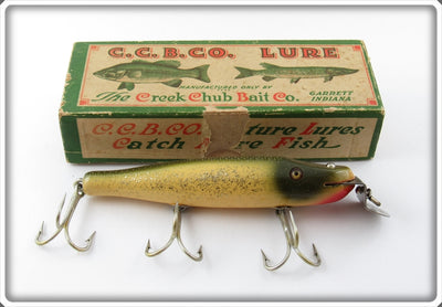 Vintage Creek Chub Silver Flash Pikie Lure In Box 718