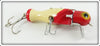 Lamothe-Stokes Mfg Co White & Red Swiv-A-Lure In Box
