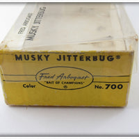 Arbogast Yellow Musky Jitterbug In Box