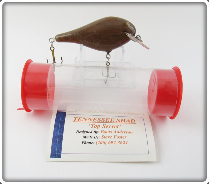 Foster Baits Boots Anderson Brown Tennessee Shad Lure In Tube For
