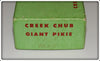 Creek Chub Red & White Giant Jointed Pikie In Box