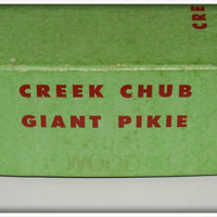 Creek Chub Red & White Giant Jointed Pikie In Box
