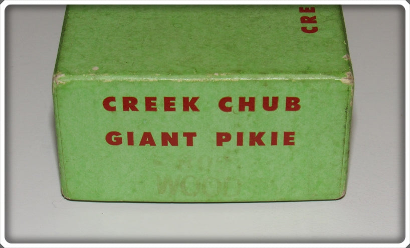 Vintage Creek Chub Red & White Giant Jointed Pikie In Box 802 For Sale