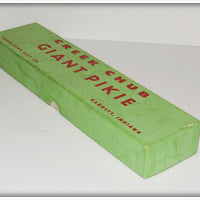 Creek Chub Red & White Giant Jointed Pikie In Box