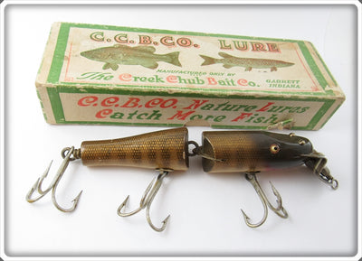 Creek Chub Pikie Scale Jointed Snook Pikie Lure In Box 3000 