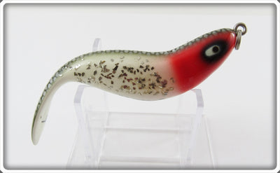 Heddon Uncatalogued Red Head Flitter Cousin II Salesman Sample