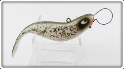 Heddon Uncatalogued Silver Flitter Cousin II Salesman Sample