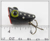 Brook's Black Silver Spotted Frog Popper