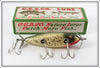 Vintage Creek Chub Day-N-Nite Injured Minnow Lure In Box 1521