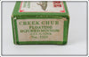 Creek Chub Day-N-Nite Injured Minnow In Box 1521