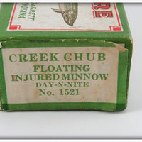 Creek Chub Day-N-Nite Injured Minnow In Box 1521
