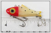 Doug English Lure Co White Black Spots Plugging Shorty In Box 607AX