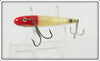 Doug English Lure Co White Black Spots Plugging Shorty In Box 607AX