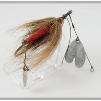 Shakespeare Red Weedless Flutter Fly