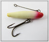 Vintage Creek Chub Red Head White Fly Rod Pikie Lure 1302