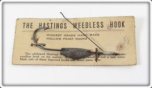 The Hastings Weedless Hook On Card
