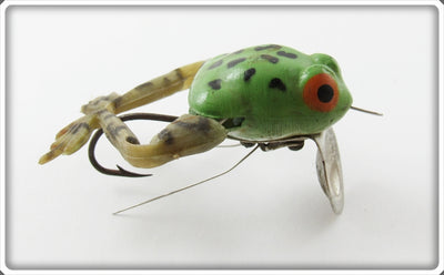 Vintage Jenson Green Froglegs Midget Kicker Lure 