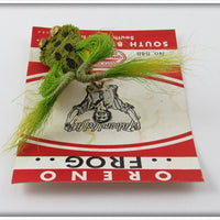 South Bend Oreno Hair Frog In Box