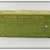 Creek Chub Silver Flash Snook Plunker In Box