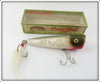 Vintage Creek Chub Silver Flash Snook Plunker In Box 7118