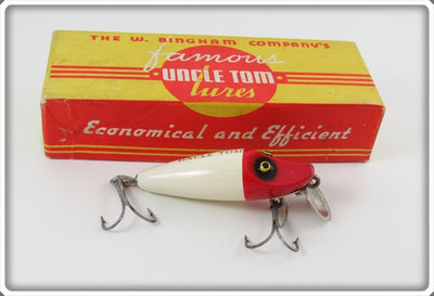 W. Bingham Company Red Head White Uncle Tom River Master In Box 104RH