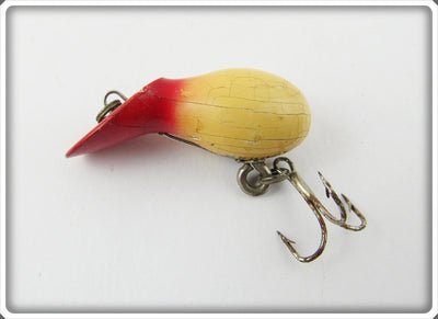 Vintage Heddon Red & White Widget Lure 300 RH