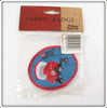 Vintage Abu Garcia Red Reel Patch In Package