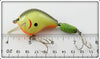 Bagley Black On Chartreuse Grub Tail Balsa B