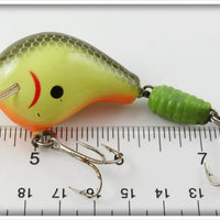 Bagley Black On Chartreuse Grub Tail Balsa B