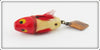 Heddon Red & White Fly Rod Flaptail